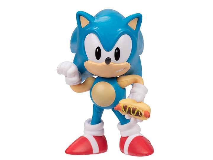 Sonic The Hedgehog Classic Sonic (Chili Dog) 2.5-Inch Scale Figure Gallery Image 1
