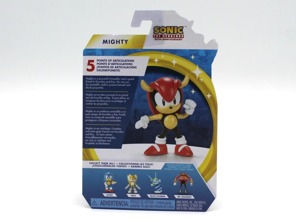 Sonic The Hedgehog Classic Mighty the Armadillo 2.5-Inch Scale Figure Gallery Image 5