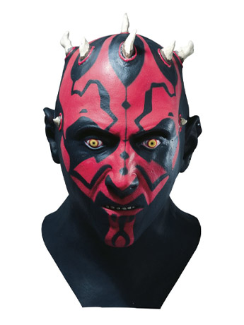 Star Wars Darth Maul Deluxe Adult Latex Mask Gallery Image 2