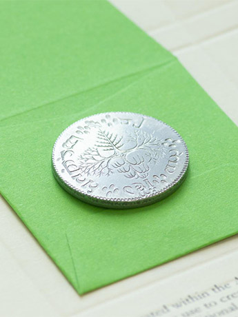 The Lord of the Rings The Shire Connected Trees Wax Seal Coin Gallery Image 2