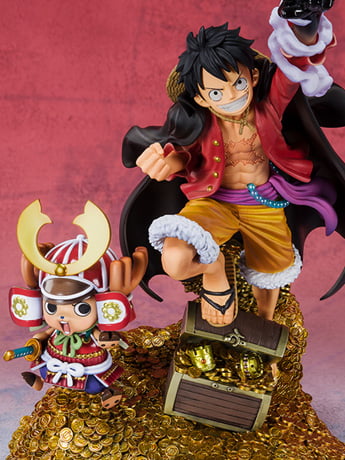 One Piece FiguartsZERO Monkey D. Luffy (WT100 Commemorative: Daikaizoku Hyakkei) Gallery Image 2