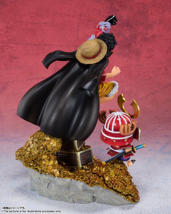 One Piece FiguartsZERO Monkey D. Luffy (WT100 Commemorative: Daikaizoku Hyakkei) Gallery Image 6