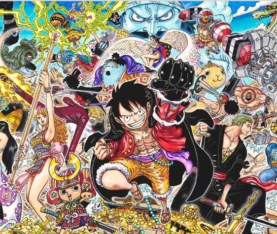 One Piece FiguartsZERO Monkey D. Luffy (WT100 Commemorative: Daikaizoku Hyakkei) Gallery Image 8