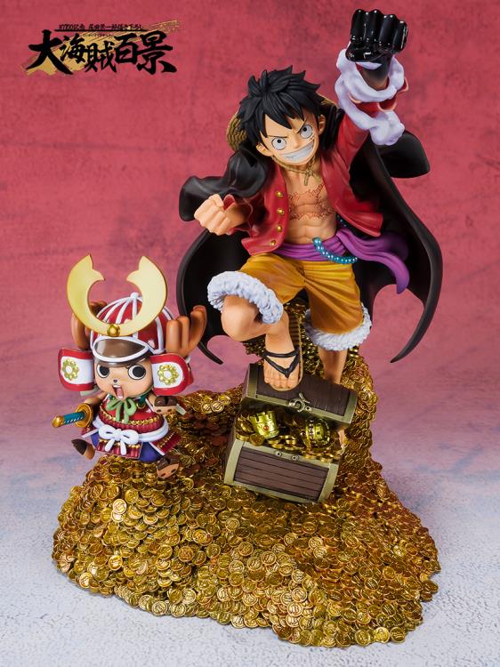 One Piece FiguartsZERO Monkey D. Luffy (WT100 Commemorative: Daikaizoku Hyakkei) Gallery Image 3