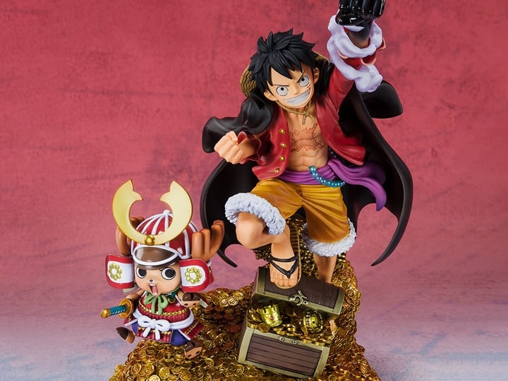 One Piece FiguartsZERO Monkey D. Luffy (WT100 Commemorative: Daikaizoku Hyakkei) Gallery Image 1
