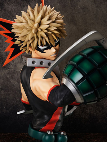 My Hero Academia Katsuki Bakugo Life-Size Bust Gallery Image 2