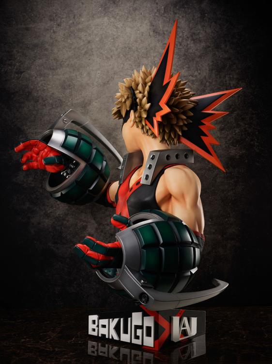 My Hero Academia Katsuki Bakugo Life-Size Bust Gallery Image 7