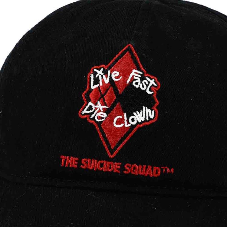 The Suicide Squad Harley Quinn Live Fast Die Clown Hat Gallery Image 6