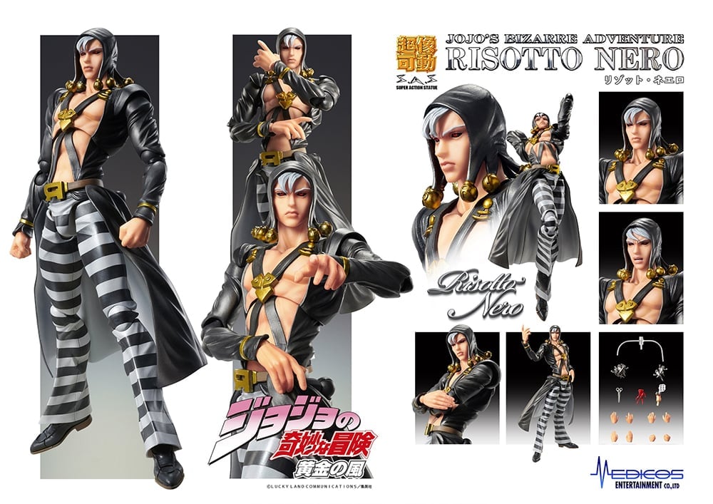 JoJo's Bizarre Adventure Super Action Statue Risotto Nero Gallery Image 14