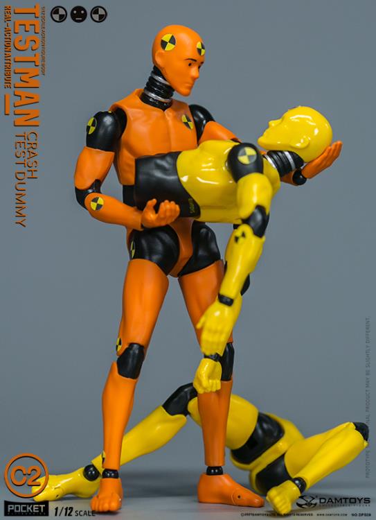 Testman Pocket Elite Real-ActionAttribute Crash Test Dummy C2 1/12 Scale Action Figure Gallery Image 7
