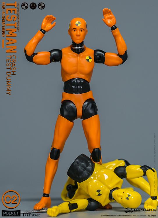 Testman Pocket Elite Real-ActionAttribute Crash Test Dummy C2 1/12 Scale Action Figure Gallery Image 9