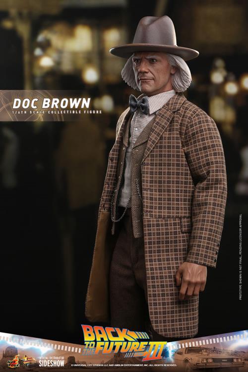 Back to the Future Part III MMS617 Doc Brown 1/6th Scale Collectible Figure Gallery Image 23