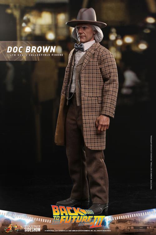 Back to the Future Part III MMS617 Doc Brown 1/6th Scale Collectible Figure Gallery Image 21