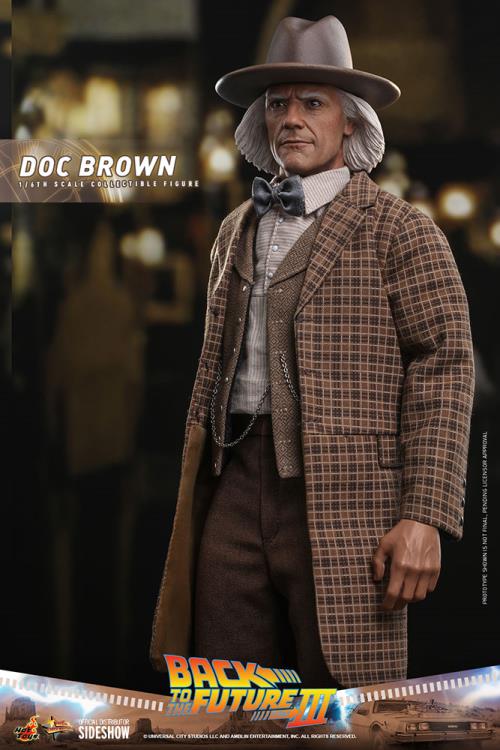 Back to the Future Part III MMS617 Doc Brown 1/6th Scale Collectible Figure Gallery Image 22