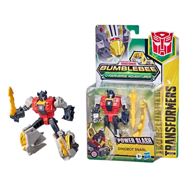 Transformers: Bumblebee Cyberverse Adventures Power Slash Dinobot Snarl Gallery Image 5