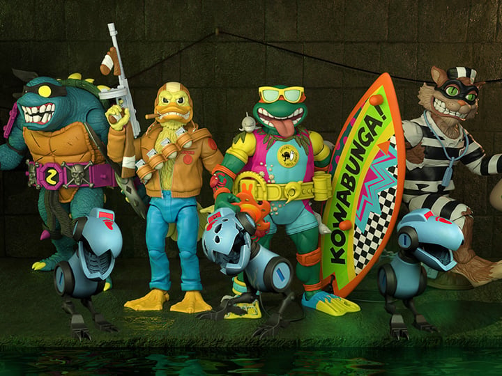 Teenage Mutant Ninja Turtles ULTIMATES! Wave 6 Set of 5 Action Figures