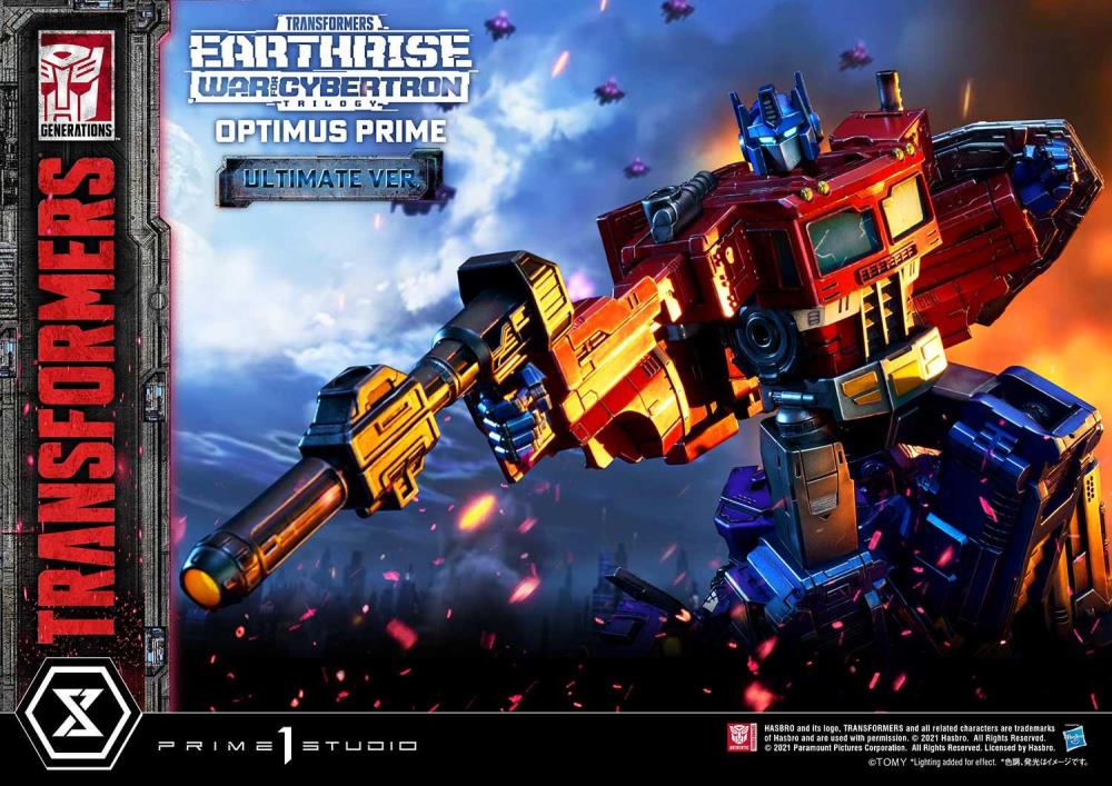 Transformers: War for Cybertron Premium Masterline Optimus Prime (Ultimate Ver.) Statue Gallery Image 39