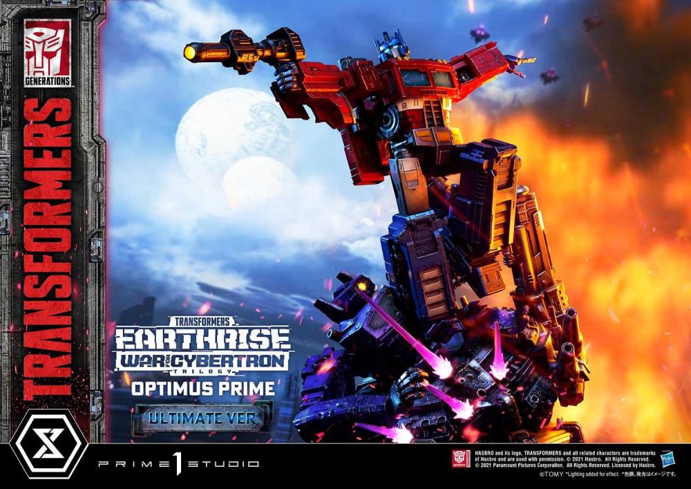 Transformers: War for Cybertron Premium Masterline Optimus Prime (Ultimate Ver.) Statue Gallery Image 7