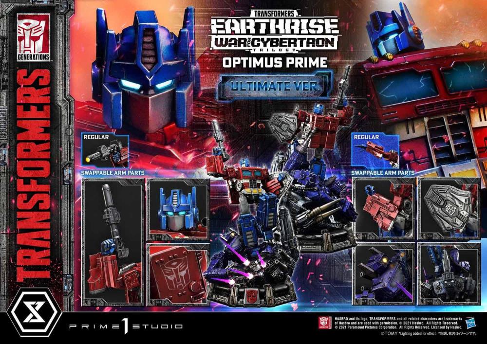Transformers: War for Cybertron Premium Masterline Optimus Prime (Ultimate Ver.) Statue Gallery Image 4