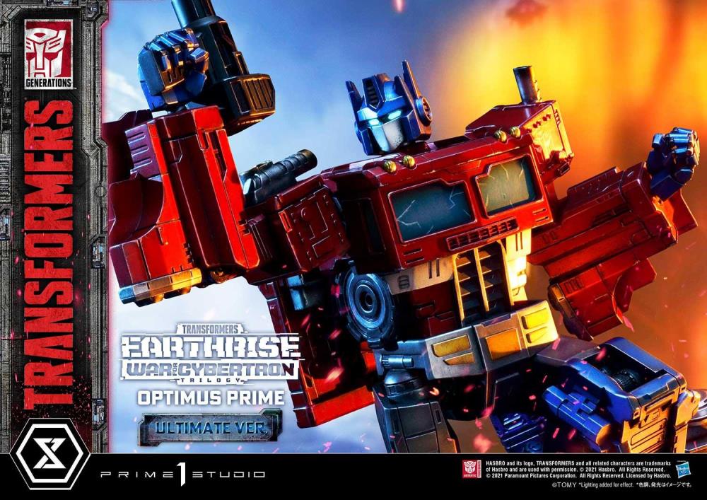 Transformers: War for Cybertron Premium Masterline Optimus Prime (Ultimate Ver.) Statue Gallery Image 36