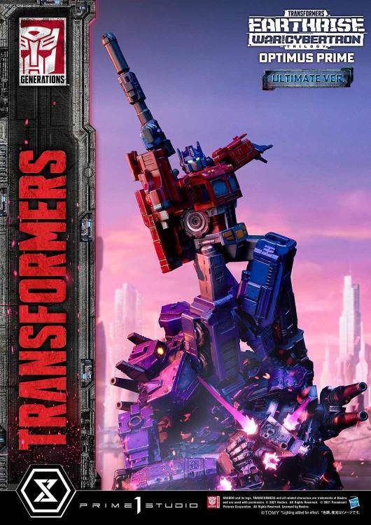 Transformers: War for Cybertron Premium Masterline Optimus Prime (Ultimate Ver.) Statue Gallery Image 25