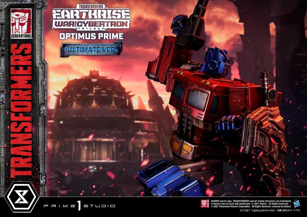 Transformers: War for Cybertron Premium Masterline Optimus Prime (Ultimate Ver.) Statue Gallery Image 42