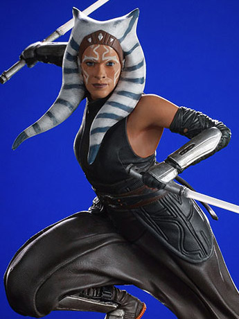 The Mandalorian Battle Diorama Series Ahsoka Tano 1/10 Art Scale Limited Edition Statue Gallery Image 2