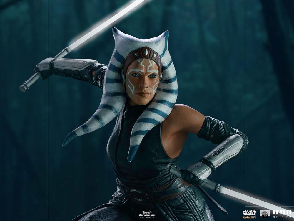 The Mandalorian Battle Diorama Series Ahsoka Tano 1/10 Art Scale Limited Edition Statue Gallery Image 4