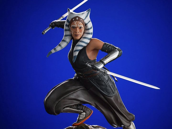 The Mandalorian Battle Diorama Series Ahsoka Tano 1/10 Art Scale Limited Edition Statue Gallery Image 1