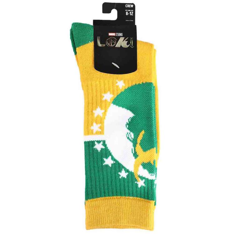 Marvel Vote for Loki Crew Socks Gallery Image 4