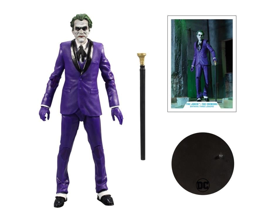 Batman: Three Jokers DC Multiverse The Joker (The Criminal) Action Figure Gallery Image 9