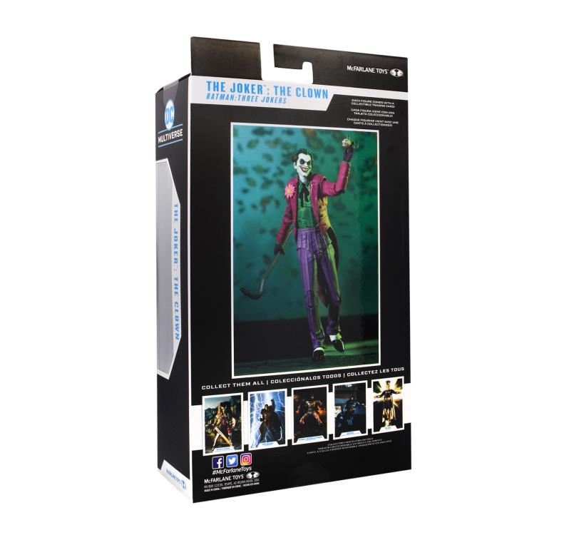 Batman: Three Jokers DC Multiverse The Joker (The Clown) Action Figure Gallery Image 12