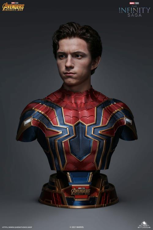 Avengers: Infinity War Spider-Man (Iron Spider) Limited Edition Life-Size Bust Gallery Image 5