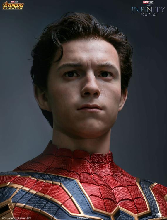 Avengers: Infinity War Spider-Man (Iron Spider) Limited Edition Life-Size Bust Gallery Image 10