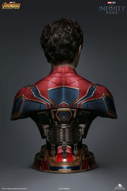 Avengers: Infinity War Spider-Man (Iron Spider) Limited Edition Life-Size Bust Gallery Image 6