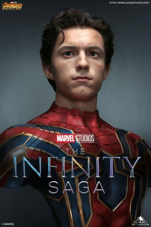 Avengers: Infinity War Spider-Man (Iron Spider) Limited Edition Life-Size Bust Gallery Image 3