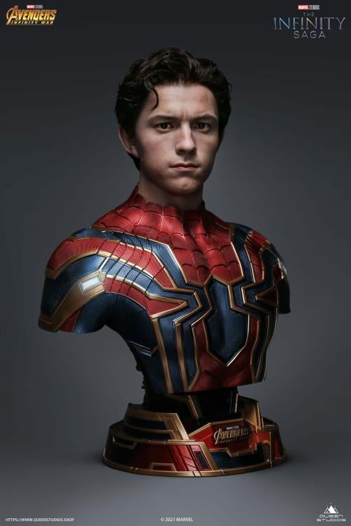 Avengers: Infinity War Spider-Man (Iron Spider) Limited Edition Life-Size Bust Gallery Image 9