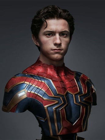 Avengers: Infinity War Spider-Man (Iron Spider) Limited Edition Life-Size Bust Gallery Image 2