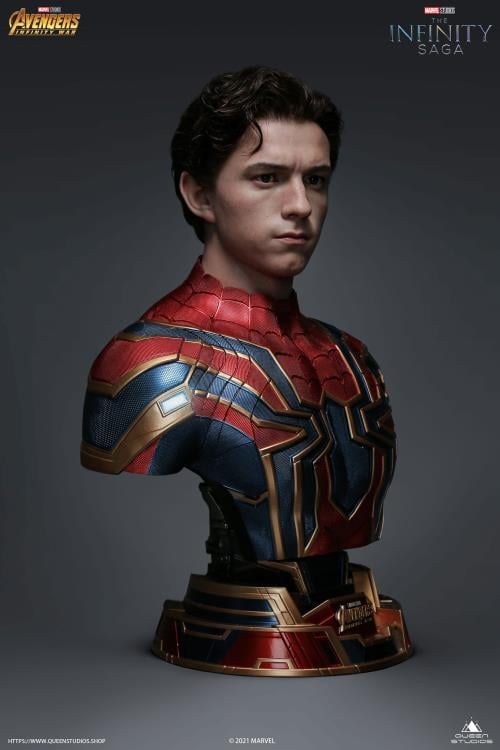 Avengers: Infinity War Spider-Man (Iron Spider) Limited Edition Life-Size Bust Gallery Image 8