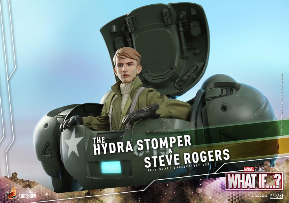 What If...? TMS060 The Hydra Stomper and Steve Rogers 1/6th Scale Collectible Figure Set Gallery Image 12