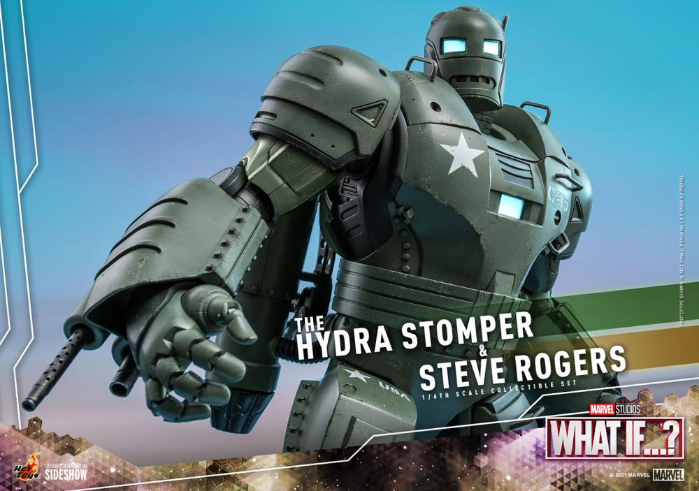 What If...? TMS060 The Hydra Stomper and Steve Rogers 1/6th Scale Collectible Figure Set Gallery Image 13