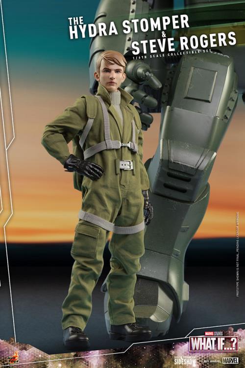 What If...? TMS060 The Hydra Stomper and Steve Rogers 1/6th Scale Collectible Figure Set Gallery Image 10