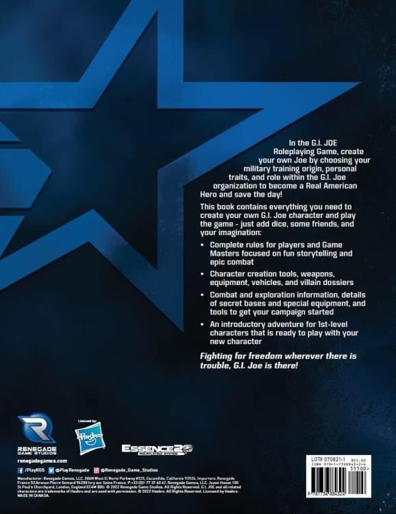 G.I. Joe Roleplaying Game Core Rulebook Gallery Image 4