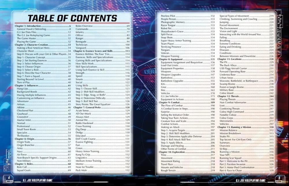 G.I. Joe Roleplaying Game Core Rulebook Gallery Image 3