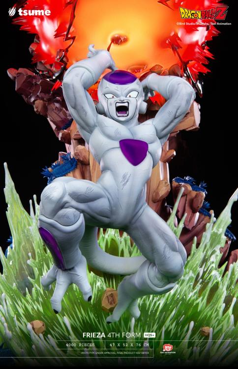 Dragon Ball Z HQS Plus Frieza 4th Form 1/4 Scale Limited Edition Statue Gallery Image 15