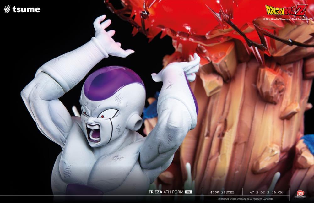 Dragon Ball Z HQS Plus Frieza 4th Form 1/4 Scale Limited Edition Statue Gallery Image 20