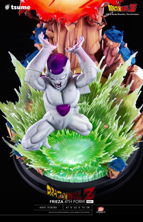 Dragon Ball Z HQS Plus Frieza 4th Form 1/4 Scale Limited Edition Statue Gallery Image 16