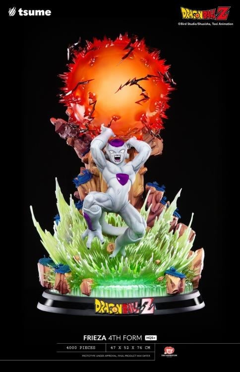 Dragon Ball Z HQS Plus Frieza 4th Form 1/4 Scale Limited Edition Statue Gallery Image 4