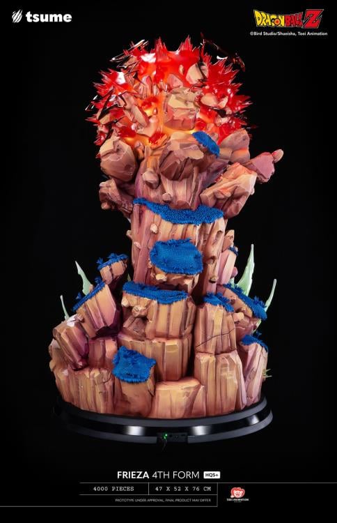 Dragon Ball Z HQS Plus Frieza 4th Form 1/4 Scale Limited Edition Statue Gallery Image 7