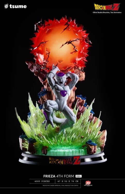 Dragon Ball Z HQS Plus Frieza 4th Form 1/4 Scale Limited Edition Statue Gallery Image 12